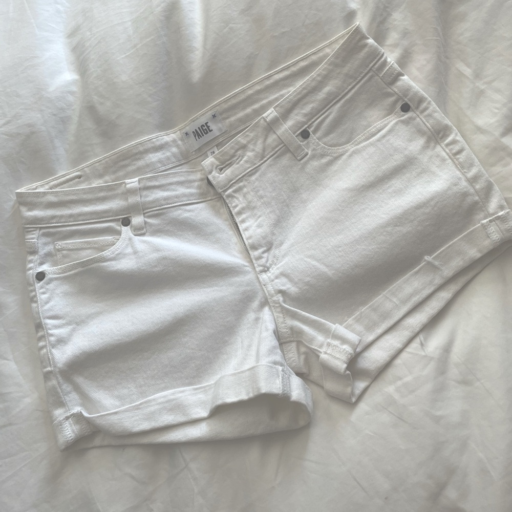 Paige “Jimmy Jimmy” short in white - size 28